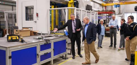 Tour of UNH Olson Center