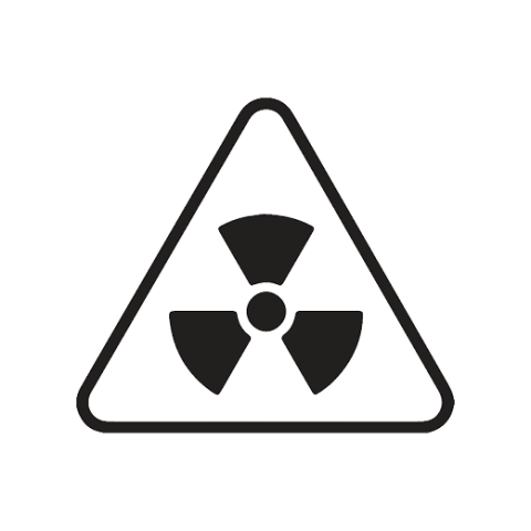 Hazardous Material Door Sign Icon
