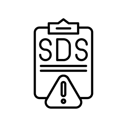 Safety Data Sheet SDS Icon